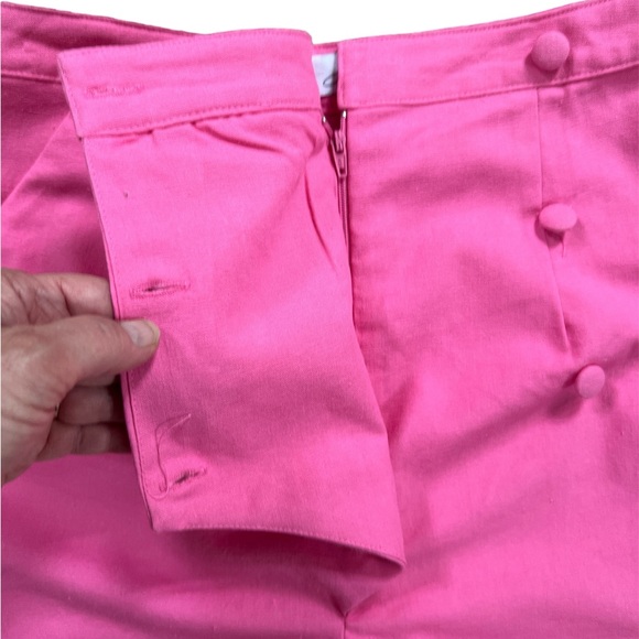 Sabo Skirt Pink Linen Blend High Rise Shorts Size: Small NWOT‎ - Picture 4 of 9